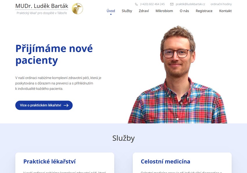 Náhled reference MUDr. Luděk Barták